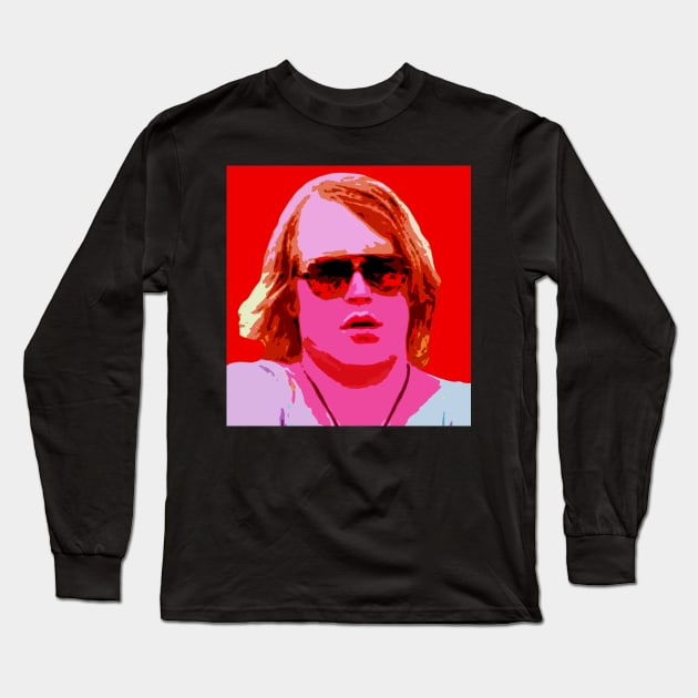 philip seymour hoffman Long Sleeve T-Shirt by oryan80